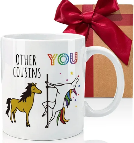 Vista 6 de Divertida taza de unicornio para tía, regalo inspirador de agradecimiento de sobrina sobrino, cumpleaños para nuevas tías y tías