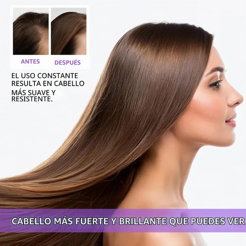 Vista 4 de Ybera Paris Fashion Gold 100Tímetros Kit de cuidado del cabello de 3 pasos