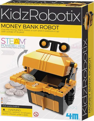Vista 10 de 4M KidzRobotix - Robot de Burbujas - Construye un Robot de Máquina Automática de Burbujas, Inspira el Aprendizaje STEM, Aumenta la Creatividad