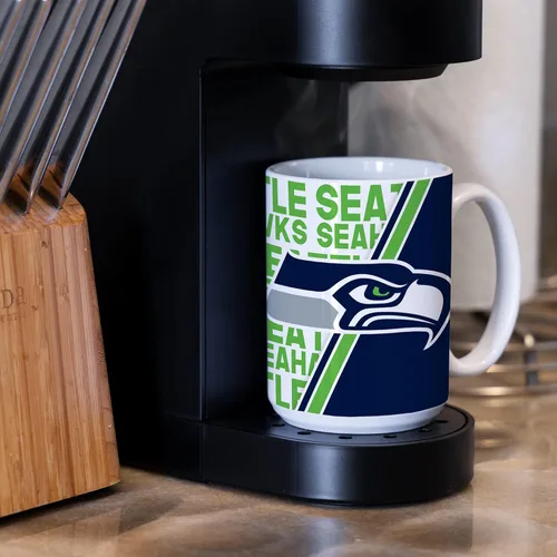 Vista 40 de Rico Industries NFL Football San Francisco 49ers - Taza de café de cerámica blanca de 15 onzas para fanáticos de la NFL
