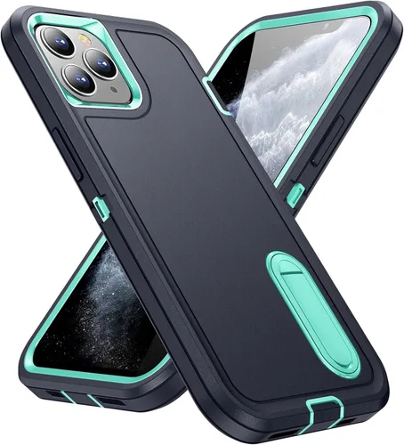 Vista 11 de IDweel Funda para 11 con soporte integrado para hombres, protección resistente, a prueba de golpes, antiarañazos, ajuste delgado, funda protectora