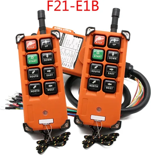 Vista 2 de F21-E1B Transmisor + receptor 220 V 380 V 110 V 12 V 24 V Control remoto industrial Interruptor de grúa de elevación