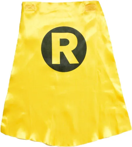 Vista 5 de DC Comics Robin - Camiseta de cosplay para niñas, leggings y capa de 3 piezas para niños pequeños a grandes
