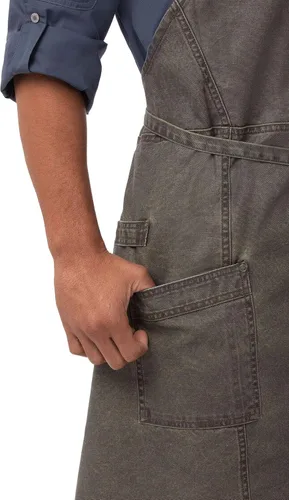 Vista 5 de Chef Works Denver Chefs - Delantal con espalda cruzada para hombre
