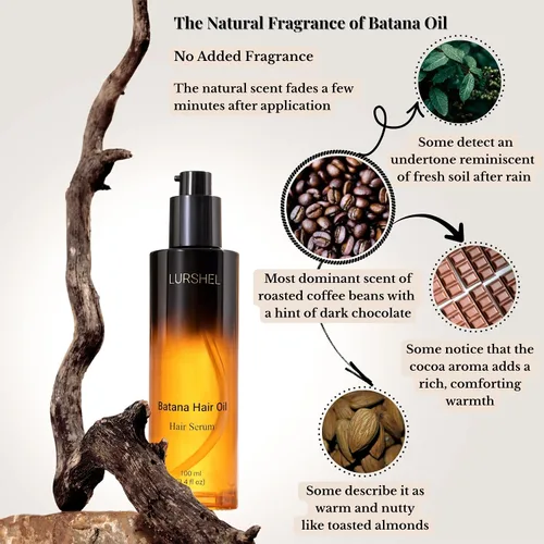 Vista 5 de Batana Oil - Suero para el cabello, tratamiento sin enjuague para hidratación profunda y nutrición, control del encrespamiento, reparación de puntas