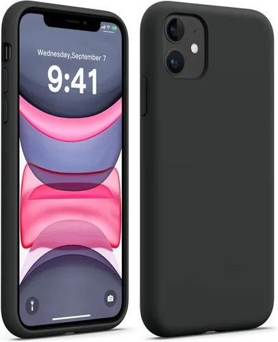 Vista 17 de AOTESIER Compatible con Funda iPhone 11, [Silicona de Grado Alimenticio] Protección Completa de Cuerpo Completo contra Caídas a Prueba de Golpes
