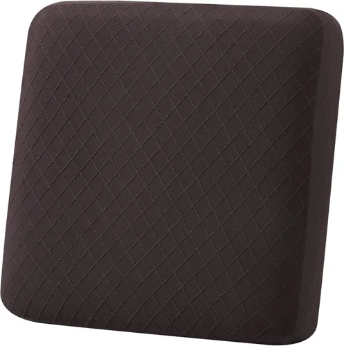 Vista 70 de hyha Fundas de cojín para sofá al aire libre, fundas lavables para sofá seccional, jaspe de diamante, funda elástica para cojín de asiento de sofá
