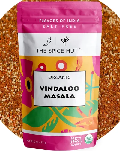 Vista 27 de Spice Hut - Condimento orgánico en polvo de curry a prisa por Spice Hut, sin sal, explosión de sabor indio para cualquier plato, especias masala