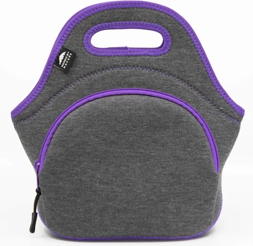 Vista 10 de Loncheras para mujeres y loncheras para niños, lonchera aislada de alta calidad, neopreno extra grueso, sensación de algodón suave, costuras de alta