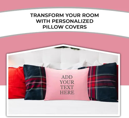 Vista 5 de Personalized Passion Fundas de almohada de tamaño estándar (20 x 26 pulgadas), fundas de almohada estándar con cierre de sobre, suaves y acogedoras