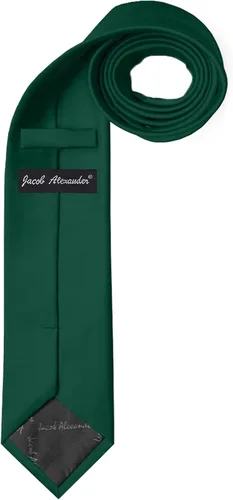 Vista 59 de Jacob Alexander Corbata regular de los hombres de color sólido