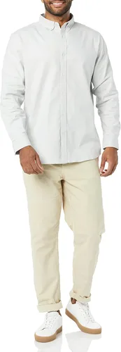Vista 3 de Tienda Essentials Camisa de vestir elástica de manga larga para hombre