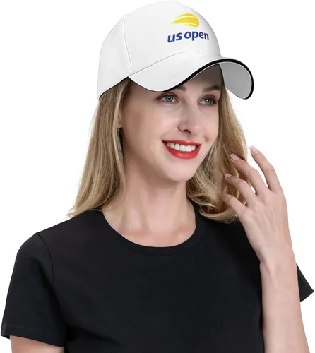 Vista 8 de US Open Tennis 2023 Sandwich Cap Unisex Gorra de béisbol clásica unisex ajustable Casquette Dad Hat