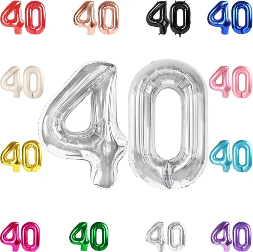Vista 61 de Globo negro del número 0 de 40 pulgadas – globo número 0, decoraciones