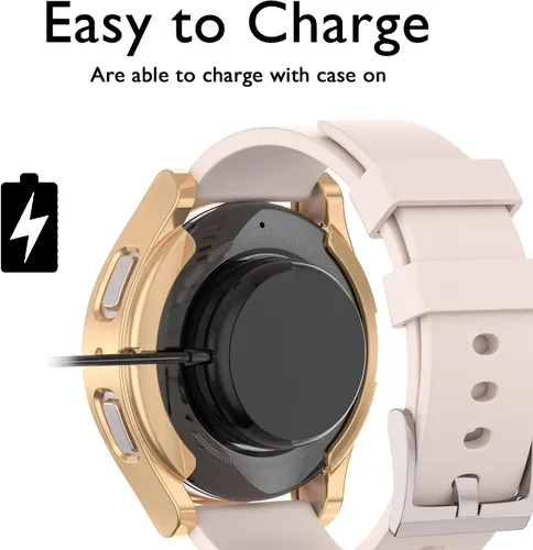 Vista 7 de Paquete de 12 unidades de protector de pantalla YUVIKE compatible con Samsung Galaxy Watch 5 de 40 mm (SM-R900) y Galaxy Watch 4 de 40 mm (SM-R860)