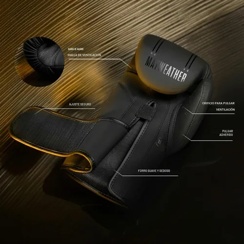 Vista 7 de Hayabusa Mayweather Contender - Guantes de boxeo para hombres y mujeres