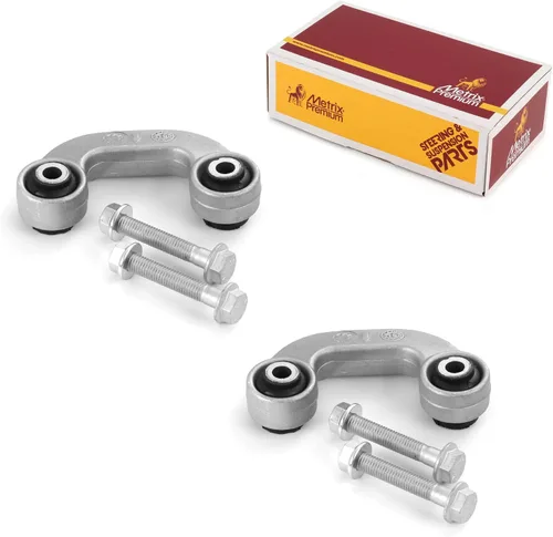 Vista 198 de Metrix Premium Piezas de Chasis - Kit de 2 piezas de Eslabón de Estabilización de Barra Antirrollio Delantera Compatible con 2006-2009 Mitsubishi