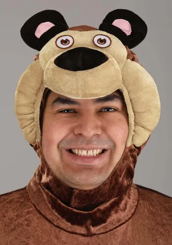 Vista 6 de Men's Plus Size Masha and the Bear Bear Costume