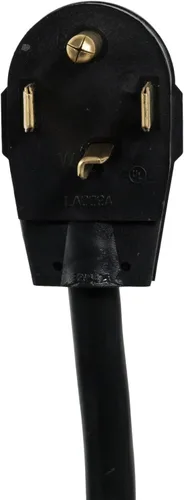 Vista 5 de Certified Appliance Accessories Cable de alimentación para electrodomésticos de 30 amperios, cable para secadora de 4 clavijas, 4 cables codificados