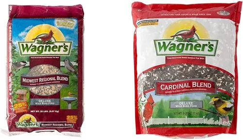 Vista 11 de Wagner's 62006 Mezcla de 20 libras del medio oeste y 18542 alimento para pájaros silvestres de maíz agrietado de 10 libras