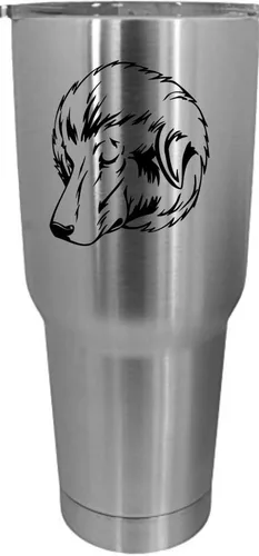 Vista 8 de Cairn Terrier - Vaso grabado con temática de perro, 30 onzas