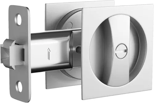Vista 20 de Lethato Hardware de bolsillo para puerta, cerradura de puerta de bolsillo con indicadores, pestillo de puerta de bolsillo, puerta de bolsillo