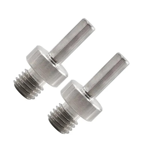 Vista 13 de Adaptador de broca de núcleo 5/8"-11 rosca a 3/8" (9,5 mm) adaptador de sierra de agujero de diamante de vástago hexagonal para taladro eléctrico