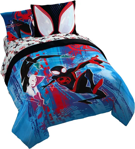 Vista 39 de Disney Moana - Juego de edredón individual de 5 piezas para niñas, color beige Bed in a Bag, Comforter Sheets Sham Pillowcase, Official