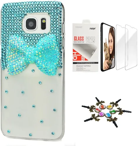 Vista 25 de Bling Case SSSGCDwSPSeries-24 - Funda con diseño 3D hecho a mano, 100 + cristales