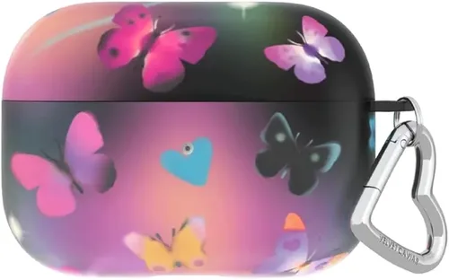 Vista 27 de Velvet Caviar Funda compatible con AirPods Pro de 2ª y 1ª generación, bonita funda protectora dura para mujer, diseño de lunares azules y aguamarina