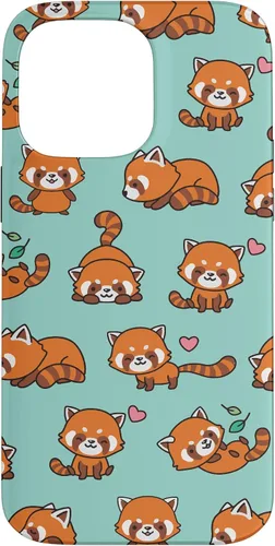 Vista 21 de Cute Funny Kawaii Womens Girls Kids Red Panda Lover Pattern Case for iPhone 17