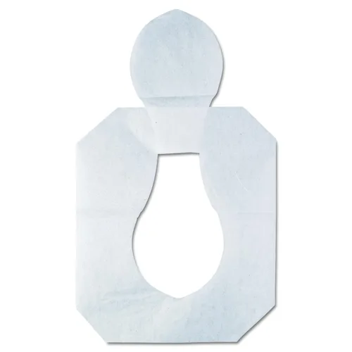 Vista 3 de Health Gards - HOSHG1000 HOSPECO HG1000 - Fundas para asiento de inodoro, plegadas, color blanco, paquete de 250 unidades (caja de 4)