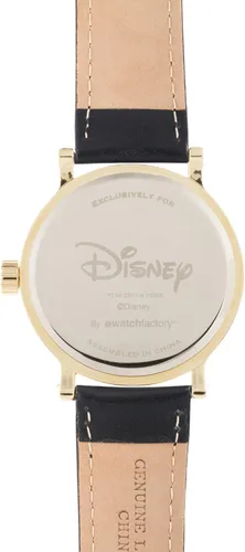 Vista 3 de Disney Mickey Mouse - Reloj analógico vintage de cuarzo para adultos Negro