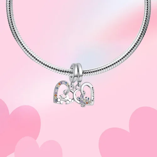 Vista 2 de Dije colgante de plata de ley 925 con diseño de corazón de la Biblia para mamá, esposa, familia, familia, amigos