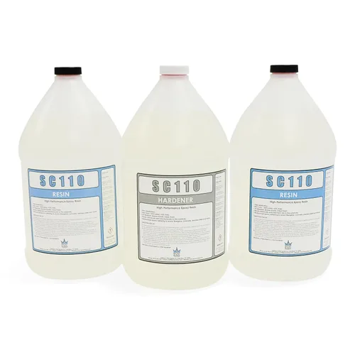 Vista 10 de Kit de resina epoxi con endurecedor, transparente, autonivelante, resistente a los rayos UV, fórmula no tóxica - Acabado de alto brillo para mesas