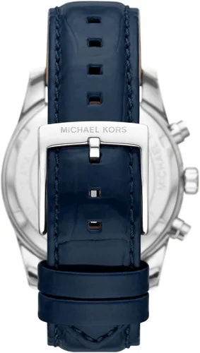Vista 3 de Michael Kors Reloj de cuarzo Lexington Lux para mujer, Azul Marino