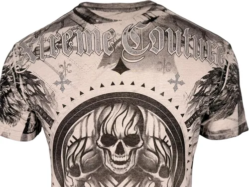 Vista 8 de Xtreme Couture by Affliction Camiseta para hombre, diseño gráfico Arena (Procesión)