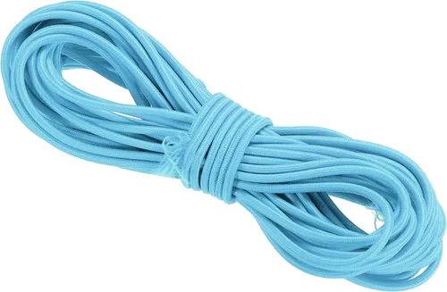 Vista 86 de PATIKIL Cuerda elástica elástica de 109 yardas (328.1 ft), cuerda elástica pesada de 0.059 in, albaricoque para manualidades, correas de gancho