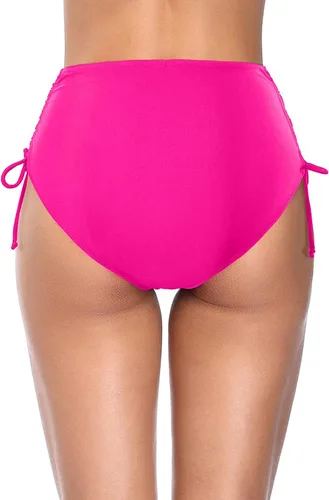 Vista 4 de Holipick Women High Waisted Bikini Bottoms Full Coverage Swim Bottom Tummy Control Swimsuit Bottom