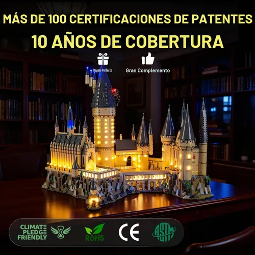 Vista 7 de BRIKSMAX Kit de iluminación LED para el Castillo de Hogwarts de Harry Potter - Compatible con el modelo de bloques de construcción Lego 71043 - No