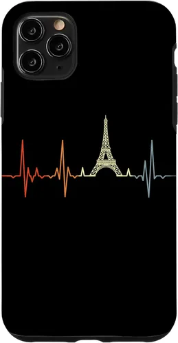 Vista 13 de My Heart Beats For Paris France Eiffel Tower Case for iPhone 16