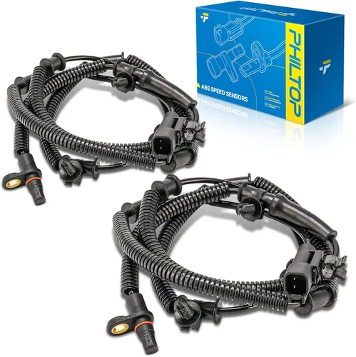 Vista 27 de PHILTOP Sensor de velocidad de rueda ABS delantero derecho compatible con Honda Accord 2003-2007, Acura TSX 2004-2008, juego de 2 sensores ABS