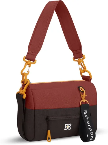 Vista 63 de Sherpani Skye - Bolso cruzado pequeño, de nailon, ligero, para mujer, con protección RFID