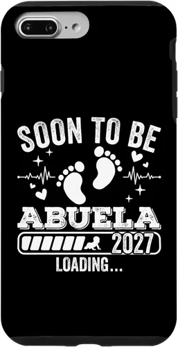 Vista 12 de Soon to Be Abuela 2027 Loading Pregnancy Announcement Case for iPhone 17