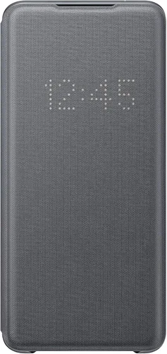 Vista 3 de Funda Samsung Galaxy S20 Ultra, cubierta de billetera LED - Negro (versión de EE. UU.)