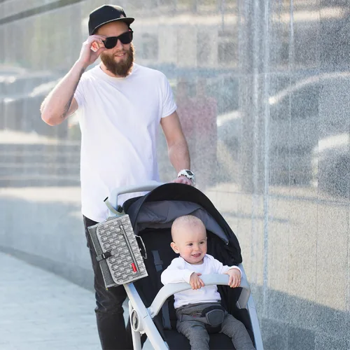 Vista 7 de KiddyCare Cambiador de pañales portátil para viajes de bebé Cambiador portátil para bebé recién nacido niña y niño Cambiador de pañales plegable