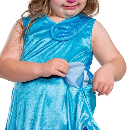 Vista 3 de Disguise Disfraz adaptativo de amapola Trolls para niños