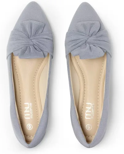 Vista 4 de MUSSHOE - Zapatos planos para mujer, de espuma viscoelástica, cómodos y puntiagudos