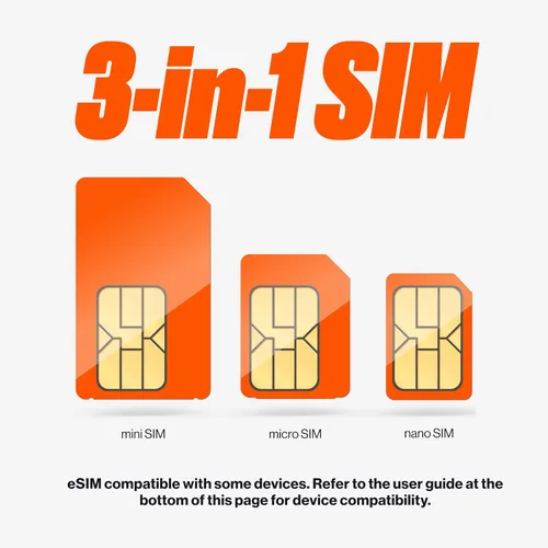 Vista 5 de Boost Mobile Kit SIM Plan Forever Unlimited de $25/mes con pago automático Llamadas, mensajes de texto y datos ilimitados Primer mes incluido