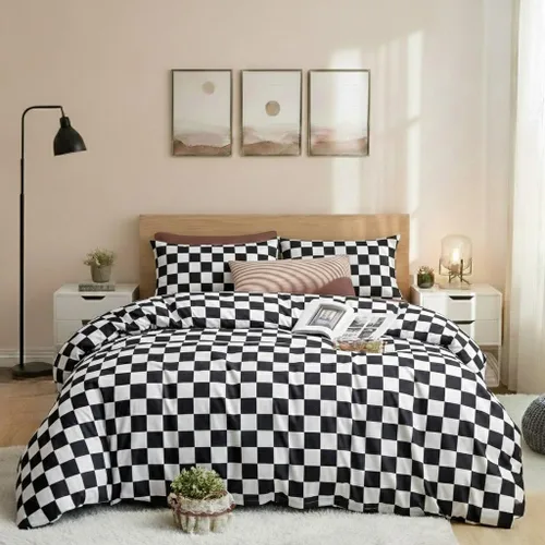 Vista 32 de Juego de edredón verde oliva, tamaño individual, color verde oscuro, juego de ropa de cama militar, suave y transpirable, ropa de cama minimalista
